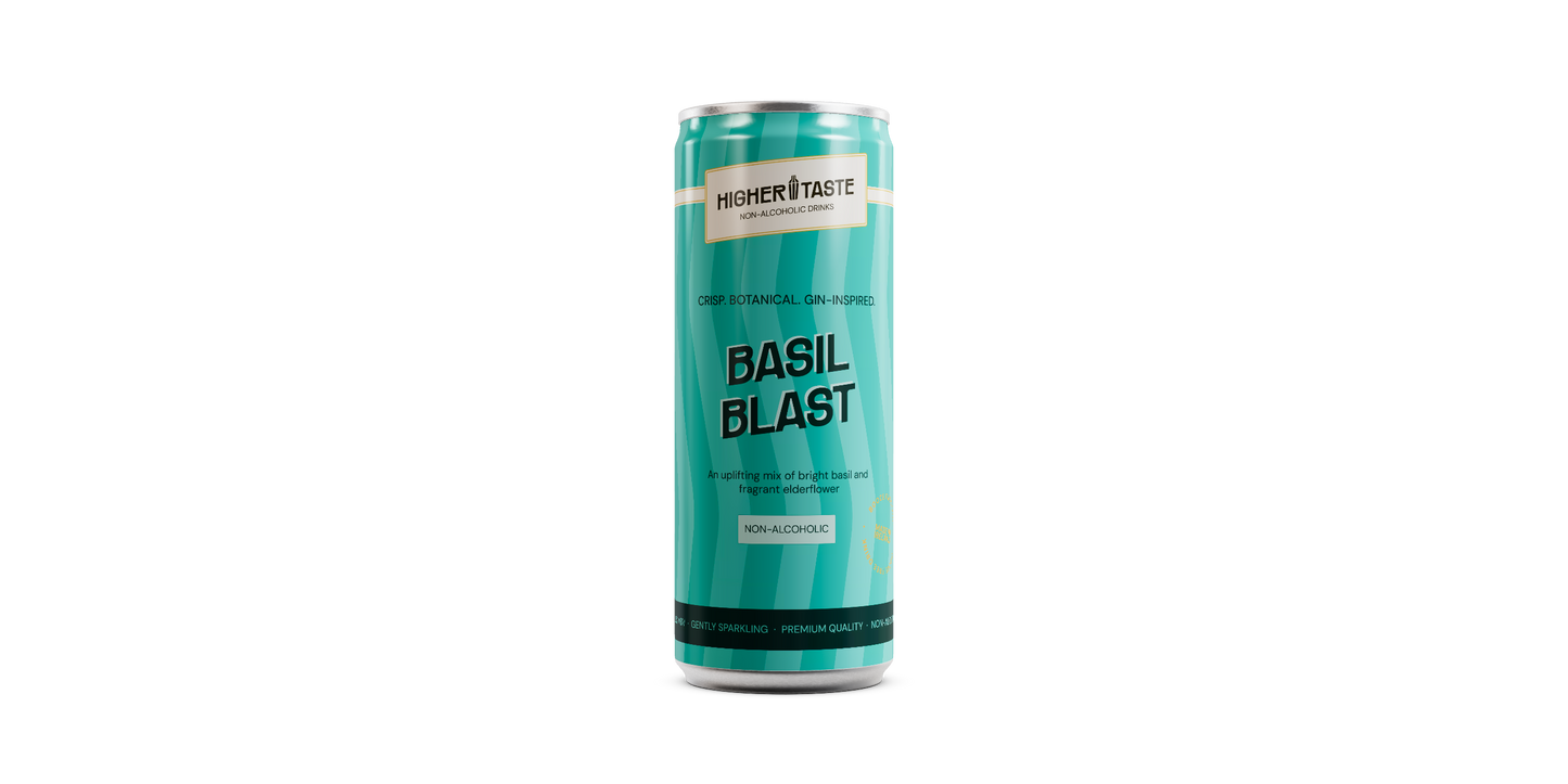 Non-Alcoholic G&T - Basil & Elderflower - 4 pack