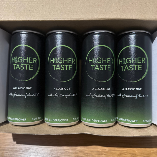 Non-Alcoholic G&T - Basil & Elderflower - 4 pack